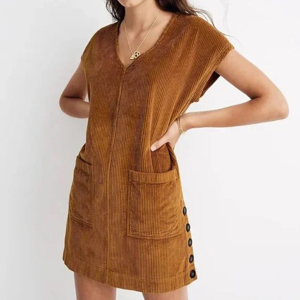 NWOT Madewell Corduroy Dress